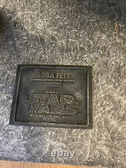 Star Wars Return of the Jedi Boba Fett Don Post Life Size LE Prop Replica #132
