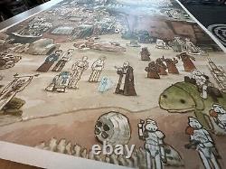 Star Wars Scott C. Campbell Faraway Galaxy Fine Art Silkscreen Mondo Poster Rare
