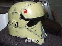 Star Wars Shore Trooper Fibreglass Helmet + Padding Ready To Wear