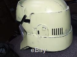 Star Wars Shore Trooper Fibreglass Helmet + Padding Ready To Wear