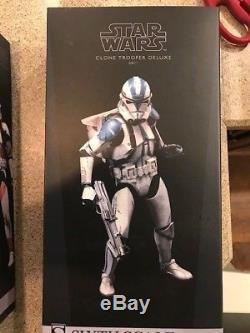 Star Wars Sideshow Collectibles Clone Trooper Deluxe 501st