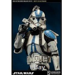 Star Wars Sideshow Collectibles Clone Trooper Deluxe 501st