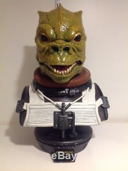 Star Wars Sideshow Life Size Bossk Bust Very Rare Statue Prop Limited Edition