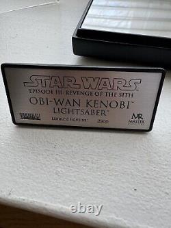Star Wars Signed OBI-WAN KENOBI Lightsaber Master Replica