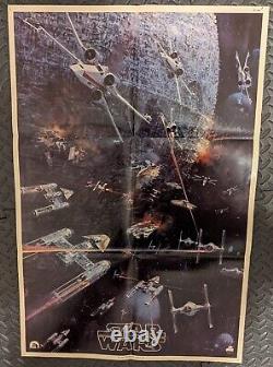 Star Wars Soundtrack, Original 1977 Vinyl LP Record Album Includes Poster
