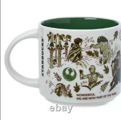 Star Wars Starbucks Been There Series Mug Set Of 3 Tatooine Batuu Endor NEW