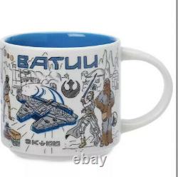 Star Wars Starbucks Been There Series Mug Set Of 3 Tatooine Batuu Endor NEW