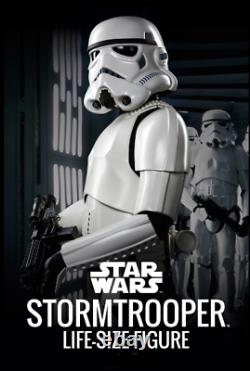 Star Wars Stormtrooper Prop Imperial Stormtroopers. LIFE-SIZE FIGURE+BLASTER