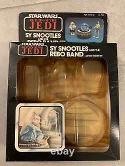 Star Wars Sy Snootles Rebo Band Box W Attch Card Bubble Kenner Vintage 1983 Rotj
