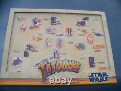 Star Wars Tatooine 13 pins Framed Set