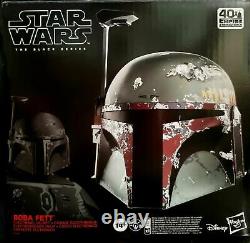 Star Wars The Black Series Boba Fett Premium Electronic Helmet Mandalorian