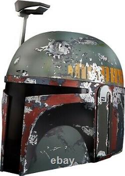 Star Wars The Black Series Boba Fett Premium Electronic Helmet by Hasbro