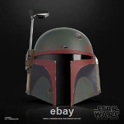 Star Wars The Black Series Boba Fett Re-Armored Premium Electronic Helmet Prop