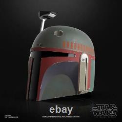 Star Wars The Black Series Boba Fett Re-Armored Premium Electronic Helmet Prop
