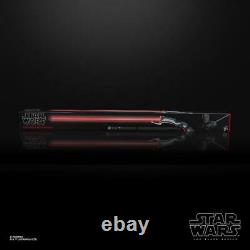 Star Wars The Black Series Count Dooku Force FX Lightsaber with LEDs and Sound