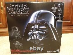 Star Wars The Black Series Darth Vader Premium Electronic Helmet with Box 2017