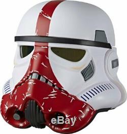 Star Wars The Black Series Incinerator Stormtrooper Premium Electronic Helmet