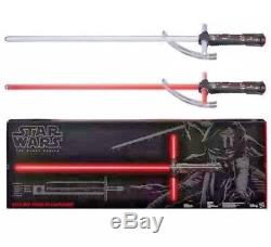 Star Wars The Black Series Kylo Ren Force FX Deluxe Lightsaber with Light & Sound
