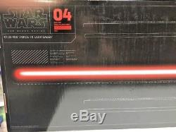 Star Wars The Black Series Kylo Ren Force FX Deluxe Lightsaber with Light & Sound