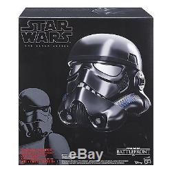 Star Wars The Black Series Shadow Trooper Electronic Helmet Voice changing