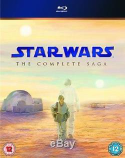 Star Wars The Complete Saga (9-Disc Collection) Blu-ray New