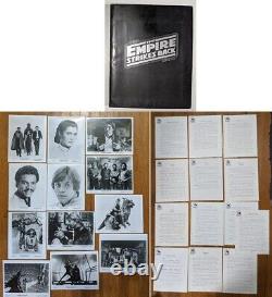 Star Wars The Empire Strikes Back Press Kit 12 Photos 67pgs