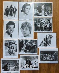 Star Wars The Empire Strikes Back Press Kit 12 Photos 67pgs