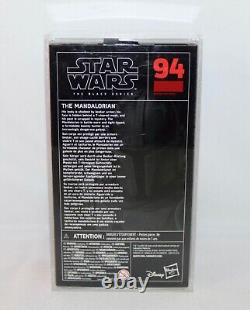 Star Wars The Mandalorian Hasbro Black Series Wave 3 Figurine #94 APG Graded 8.5