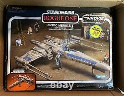 Star Wars The Vintage Collection Antoc Merrick's X-Wing Fighter Rogue One READ