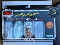 Star Wars The Vintage Collection Bad Batch 4 Pack Clone Troopers TVC In Hand New