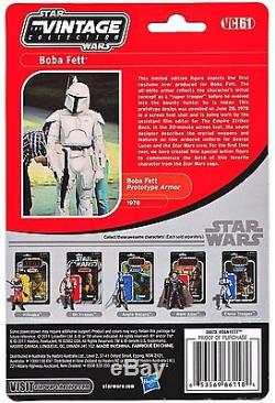 Star Wars The Vintage Collection Boba Fett (prototype Armor) Figure In Mailer