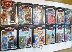 Star Wars The Vintage Collection Figure Set of 12 Unpunched Cards Ahsoka 2012