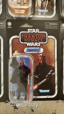 Star Wars The Vintage Collection Lot Vader Maul Palpatine Ren And Batch Grey