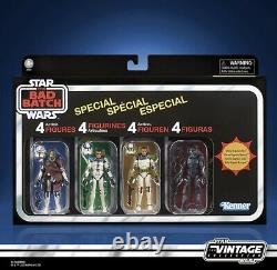 Star Wars The Vintage Collection The Bad Batch Special 4-pack DECEMBER 3RD EST