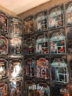 Star Wars The Vintage Collection VOTC NEAR COMPLETE LOT 143 figs VC NEW In CASES