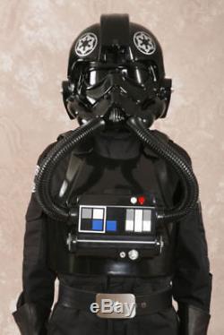 Star Wars Tie Fighter Helmet, Armor, Chest Box set Complete Helmet Prop