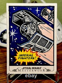 Star Wars Topps Sketch Card 1/1 Jeff Abar