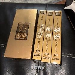 Star Wars Trilogy (VHS, 1997, Special Edition)