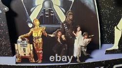 Star Wars Vintage 1995 VHS Trilogy Promo Blockbuster Exclusive Display RARE