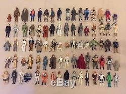 Star Wars Vintage 1st 79 Figures Collection Some Original Weapons Accessories
