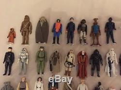 Star Wars Vintage 1st 79 Figures Collection Some Original Weapons Accessories
