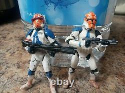 Star Wars Vintage Collection 332 Clone Trooper Captain Vaughn Lot