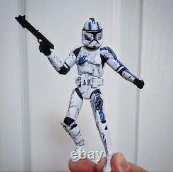 Star Wars Vintage Collection Custom Clone Trooper 4 Pack 501st Edition