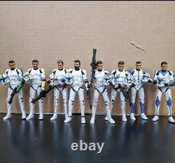 Star Wars Vintage Collection Custom Clone Trooper 4 Pack 501st Edition