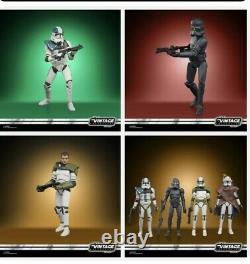 Star Wars Vintage Collection The Bad Batch Special 4-Pack Exclusive Inhand