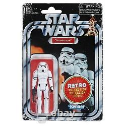 Star Wars Wave 1 Retro Collection Set Of 6 3.75 Inch Action Figures IN HAND
