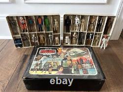 Star Wars X 24 Figures 1978 1980 Yoda Action Figure Vinyl Case Kenner Vintage