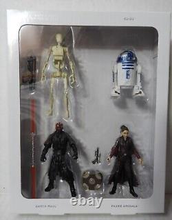Star Wars (episodes 1 To 6/complete Series) 4 Action Figure Collection 2014 New