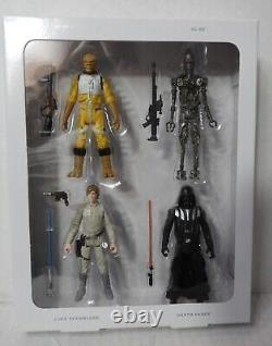 Star Wars (episodes 1 To 6/complete Series) 4 Action Figure Collection 2014 New