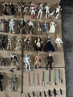 Star Wars vintage 3.75 collection loose 50+ Actions Figures and Accessories